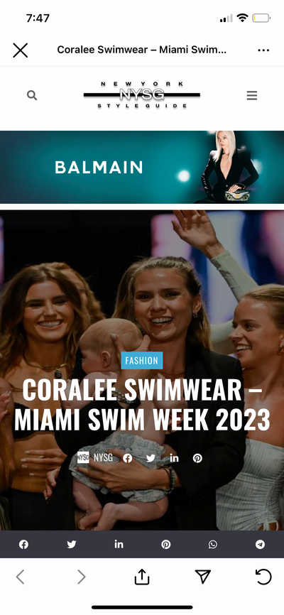 Miami swim week recap!