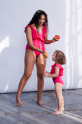 Girls Ruffle Swimsuit