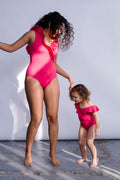 Girls Ruffle Swimsuit