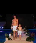 Boys Trunks (coral Print)