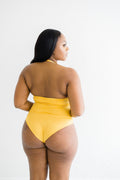 Yellow ribbon one piece