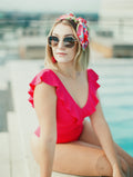 Women's Ruffle Suit